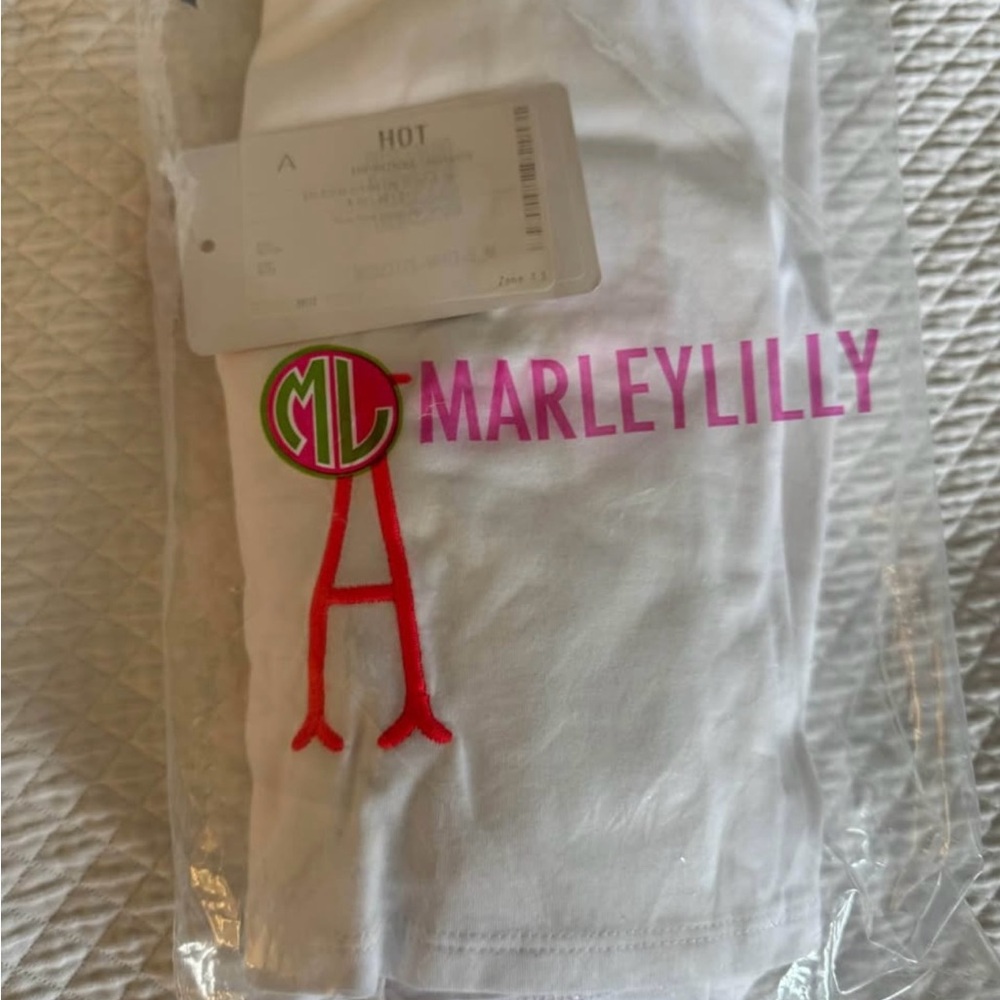 Marley Lilly Monogrammed "A" Swimsuit Cover
Up S/M